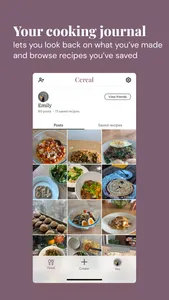 Cereal: Home-cooked social screenshot 2