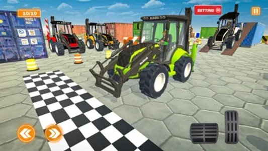 Heavy Excavator Parking Game screenshot 0