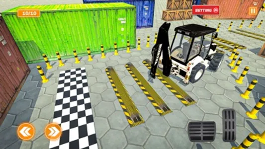 Heavy Excavator Parking Game screenshot 3