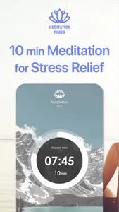 Meditation Timer: Bell & Music screenshot 0