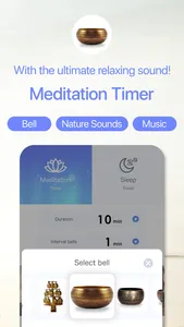 Meditation Timer: Bell & Music screenshot 2