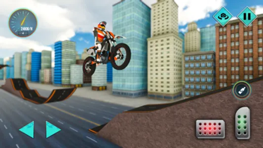 Extreme Motorbike Stunt 3D screenshot 2