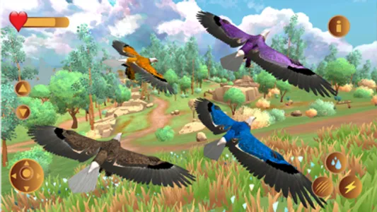 Eagle Simulator 3D Falcon Bird screenshot 1