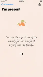 iAffirmations screenshot 2