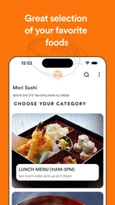 Mori Sushi screenshot 1