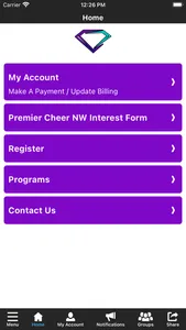 Premier Cheer NW screenshot 1