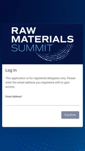 Raw Materials Summit screenshot 0