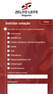 Zelito Leite Seguros screenshot 1