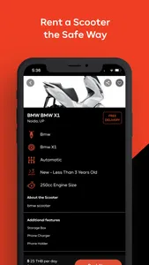 Skoot - Motorbike Rental App screenshot 3
