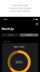 NextUp - Progress Percentages screenshot 1