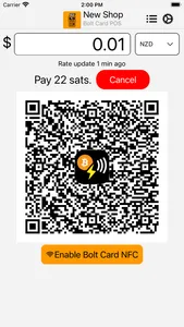 Bolt Card PoS screenshot 1