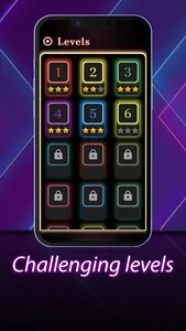 Neon Line Game: One Touch screenshot 4