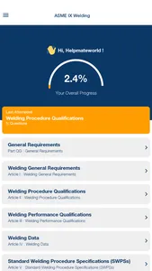 ASME IX Welding screenshot 1