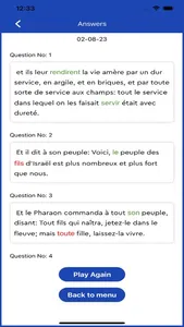 Jeu de Quiz Biblique Français screenshot 4