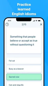English Idioms Dictionary Pro screenshot 2