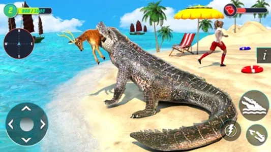 Crocodile Attack Simulator 3D screenshot 0