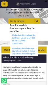 Argumento Legal screenshot 4