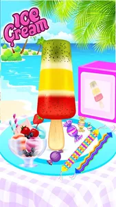 Sweet Ice Cream Making Game screenshot 1