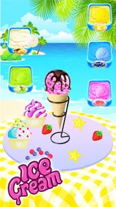 Sweet Ice Cream Making Game screenshot 2