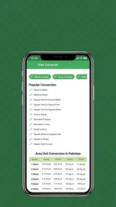 Feeta Area Converter screenshot 2