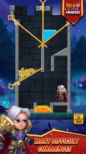 Hero Rescue - Pull Pin Puzzle screenshot 2