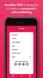 NauNau SOS - Safety App screenshot 5
