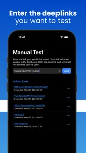Deeplink Checker screenshot 1