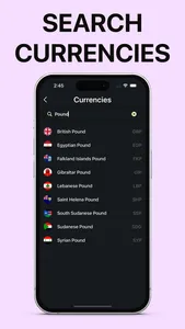 Currency Converter and Rates screenshot 2