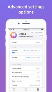 DSPhoto Backup screenshot 4