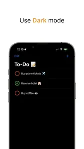 Simple List: To-Do made simple screenshot 2