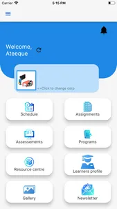 Corp LMS screenshot 1