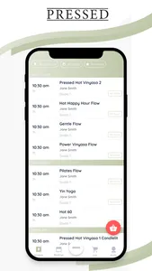 Pressed Hot Yoga & Juice screenshot 0