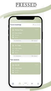 Pressed Hot Yoga & Juice screenshot 2