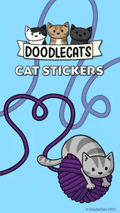 Doodlecats: Cat Stickers screenshot 0