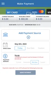 Erie FCU Card Manager screenshot 3