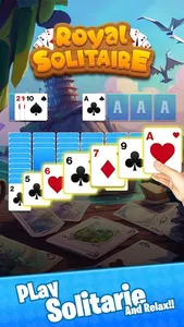 Royal Solitaire Card Game screenshot 1