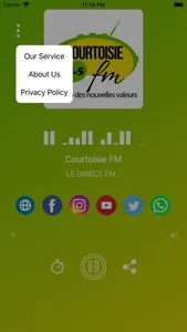 Courtoisie FM screenshot 1