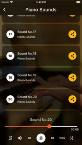 Piano Sounds Ringtones screenshot 2