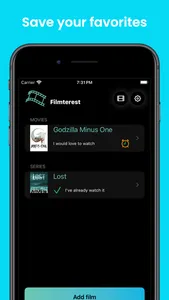 Filmterest: Movies and series screenshot 0