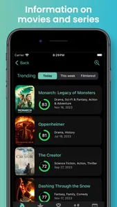 Filmterest: Movies and series screenshot 2