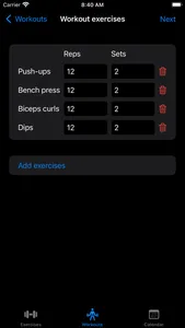 IronHit: Workout Tracker screenshot 1