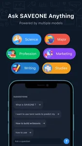 SAVEONE - Chat with AI screenshot 1