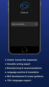 Chat.ior - Smart AI Chatbot screenshot 2