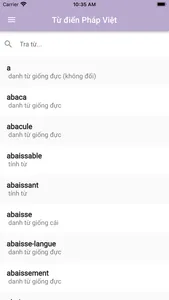 Favidict - Từ điển Pháp Việt screenshot 0