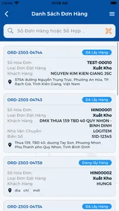 Nissin WMS screenshot 5