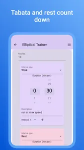 SportTrack workout log screenshot 5