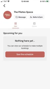 The Pilates Space App screenshot 2