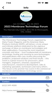 Membrane Technology Forum 2023 screenshot 1