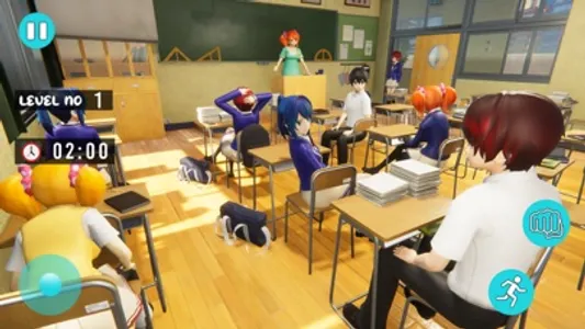 Anime Girl School Life Sim screenshot 1