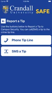 CU SAFE - Crandall University screenshot 3